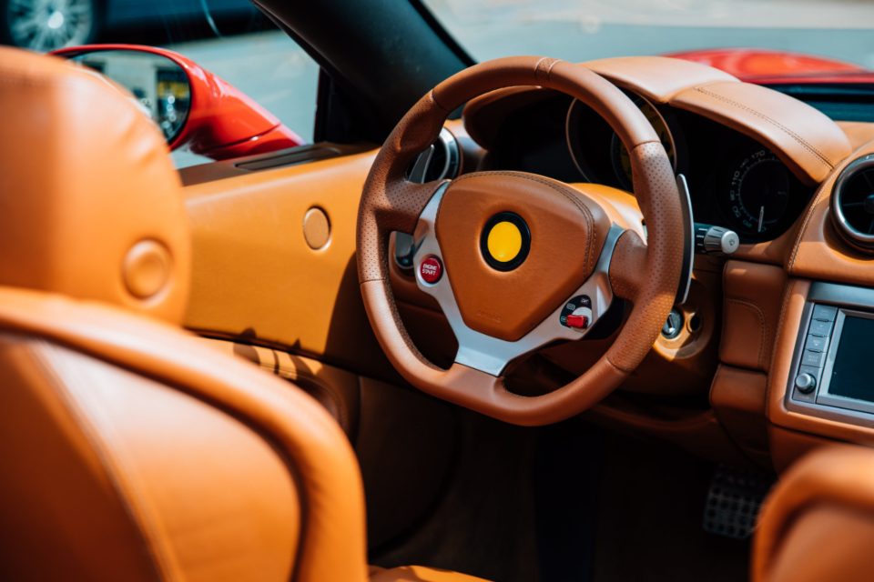 Illustrative photograph of luxury Car