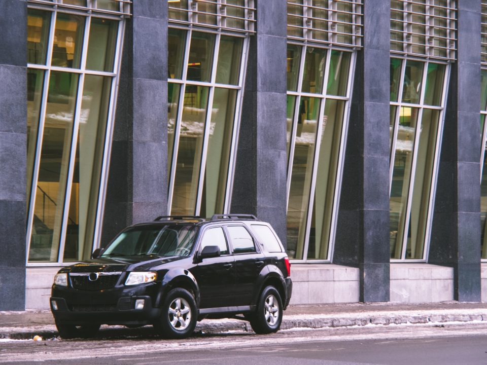 Illustrative photograph of parked Car